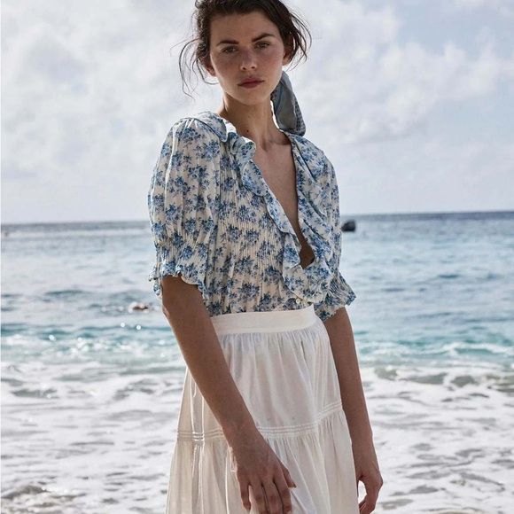 Doen Tops - Doen Henri in Bleu Rosier